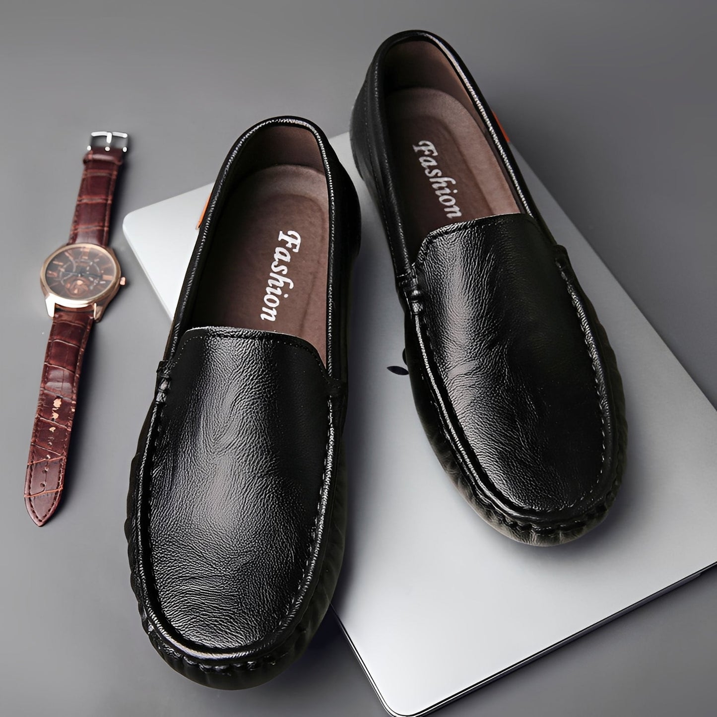 Herrenschuhe Lässig Elegant Leder