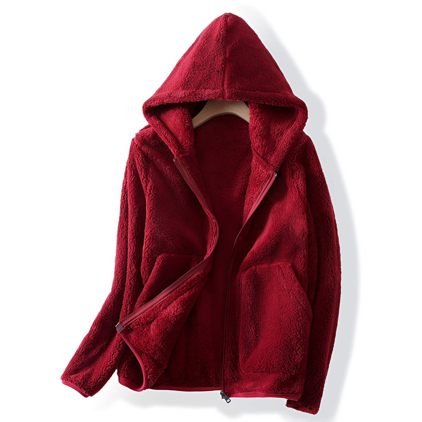 Damen Fleecejacke Warm Wattiert