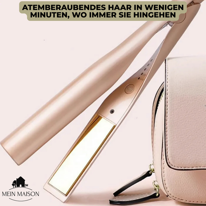 Haarglätter 2-in-1 Keramik Glätteisen
