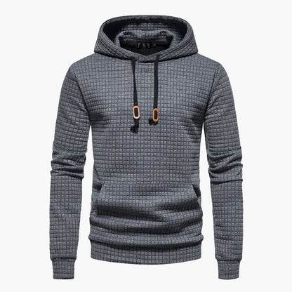 Bequemer Damen Hoodie Baumwolle Grau
