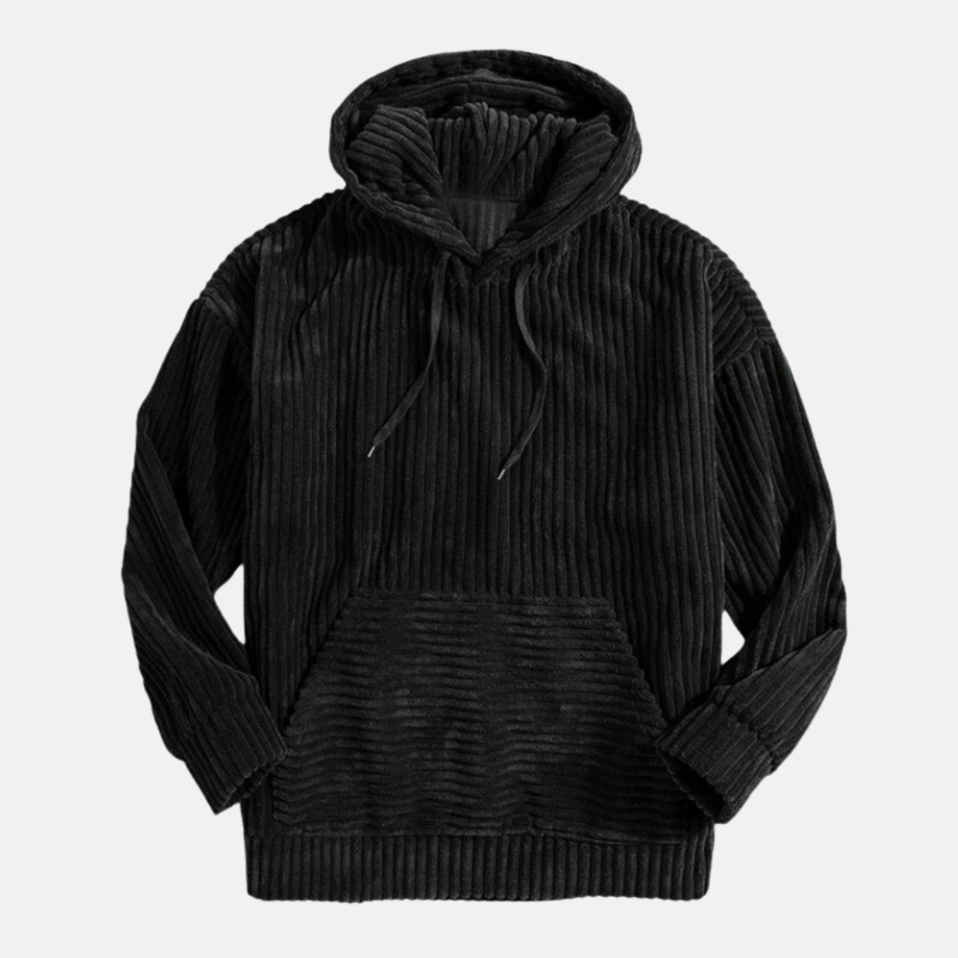 Norvielle Herren Hoodie Cord Beige