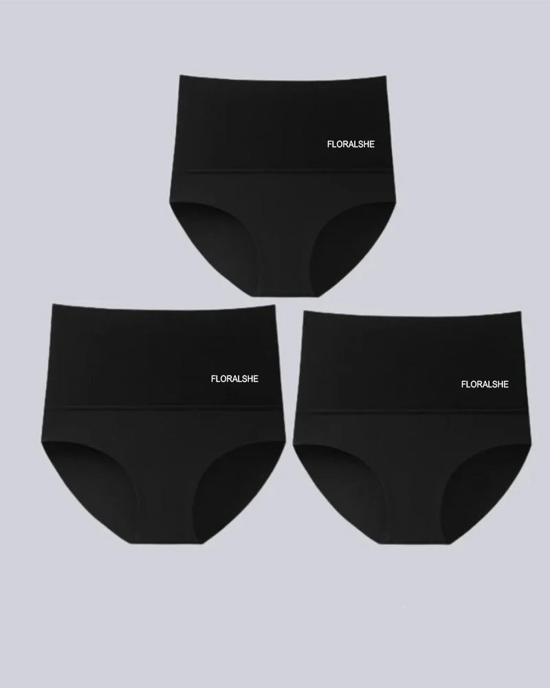 Hohe Taille Damen Slips 5er Pack Bauch-Kontrolle Shapewear