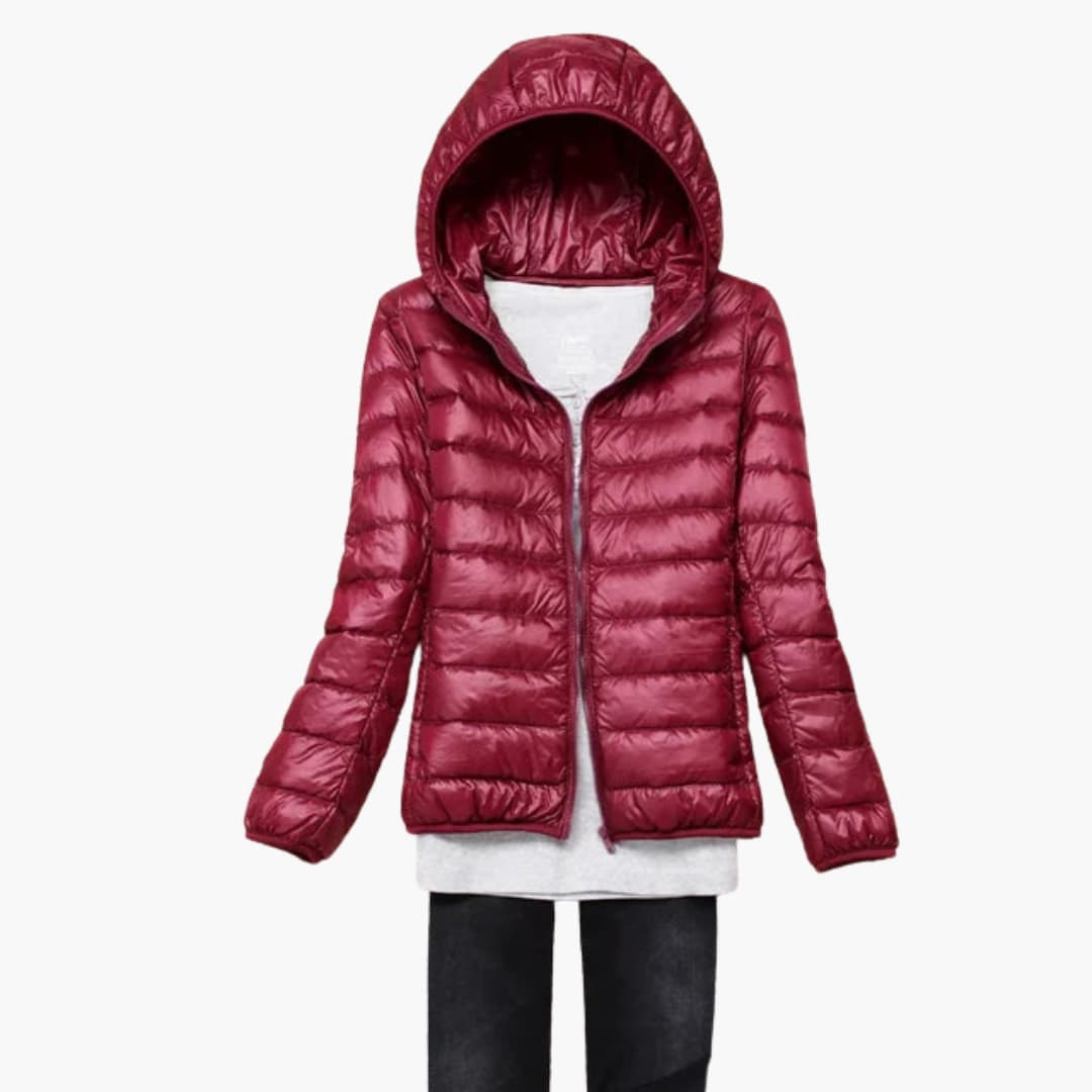 Damen Ultraleichte Daunenjacke Warm