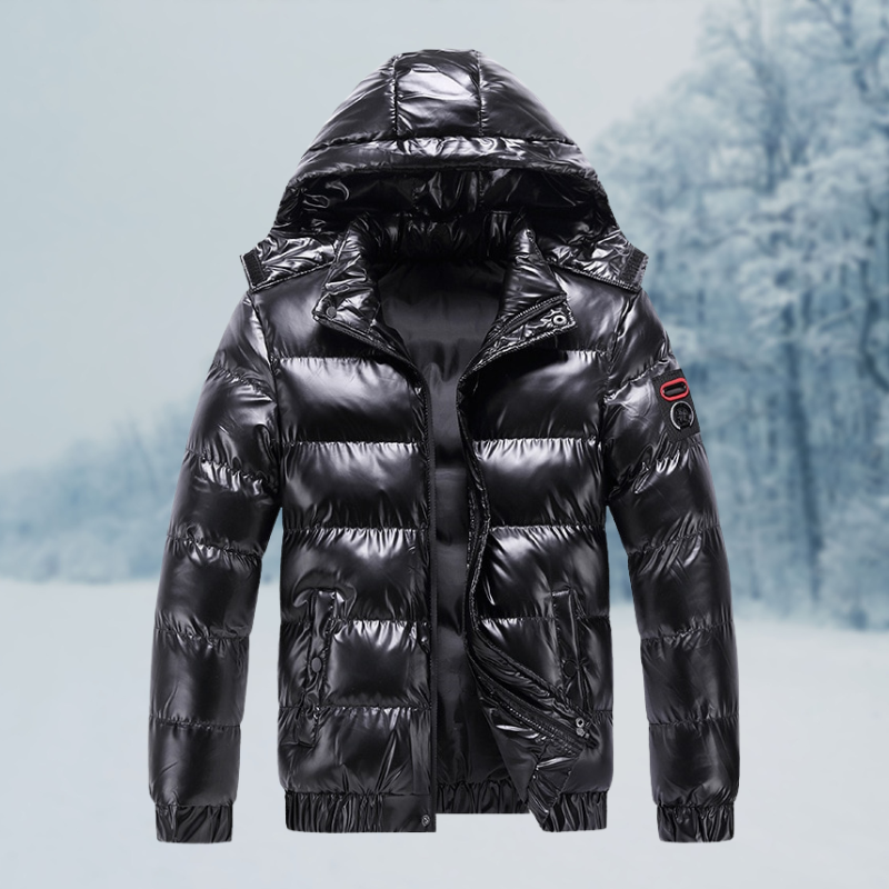 Herren Winterjacke Wasserdicht Gepolstert Steppjacke