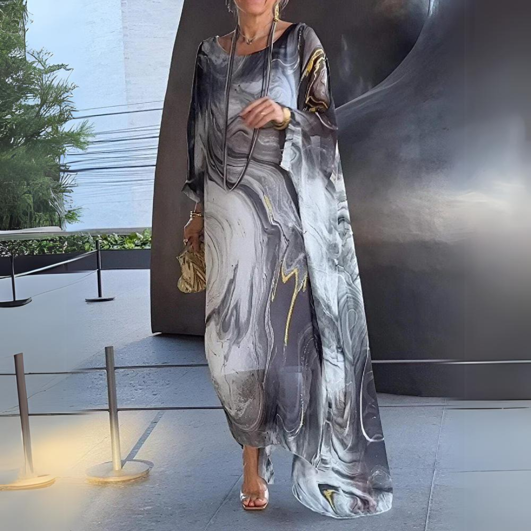 Elegantes Damen Abendkleid Chiffon Für Festlichkeiten