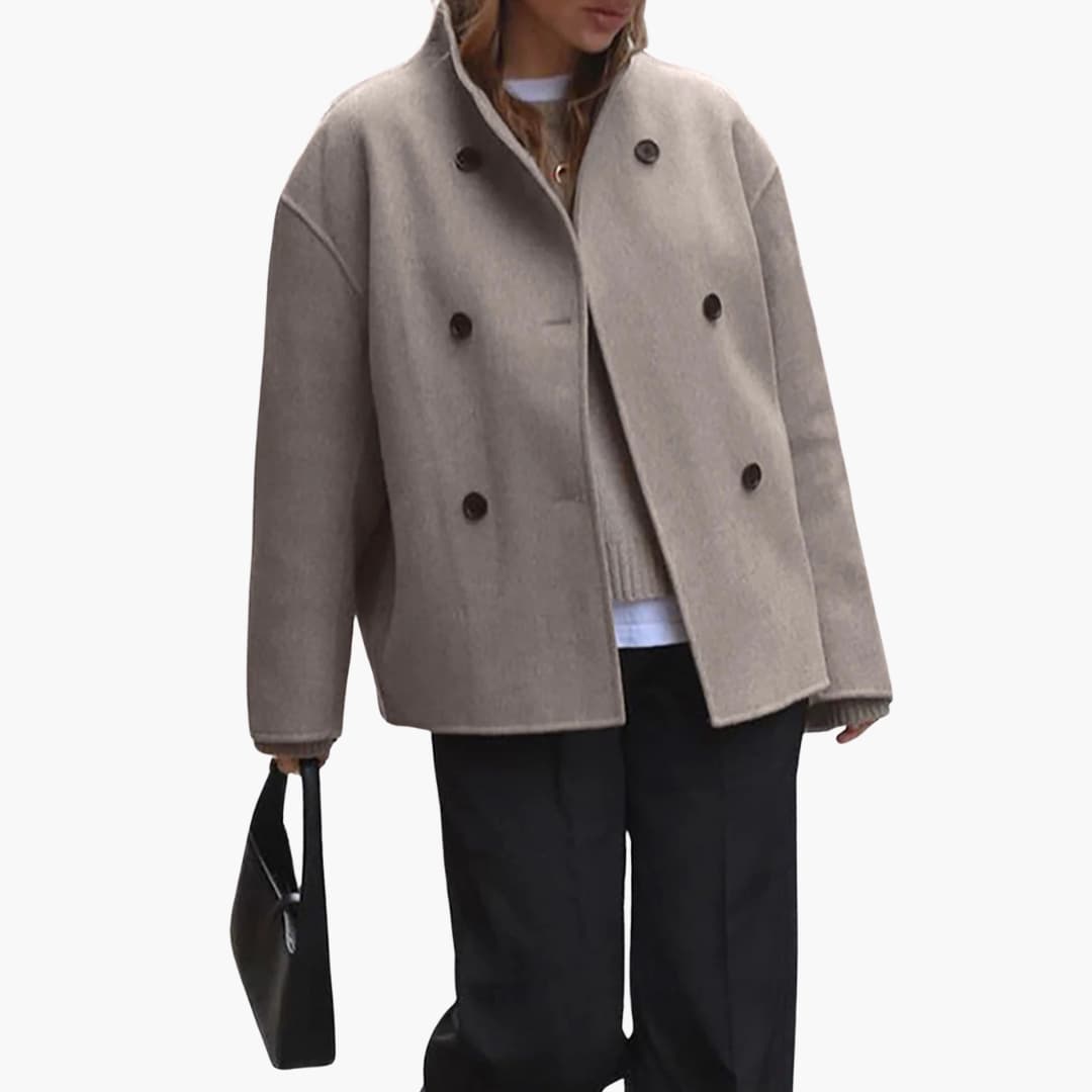 Damen Kurzmantel Warm