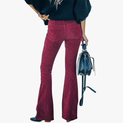 Damen Cordhose Lang