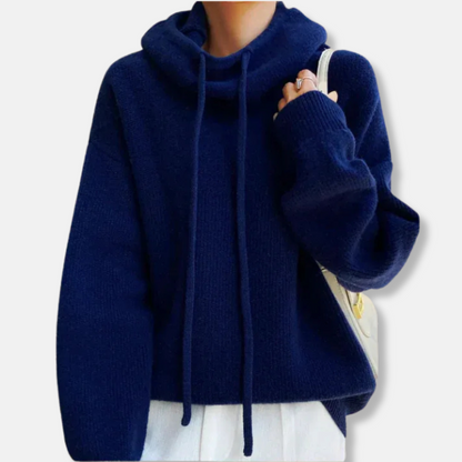 Norvielle Herren Sweatshirt Übergröße Weiches Strickmaterial Kapuze
