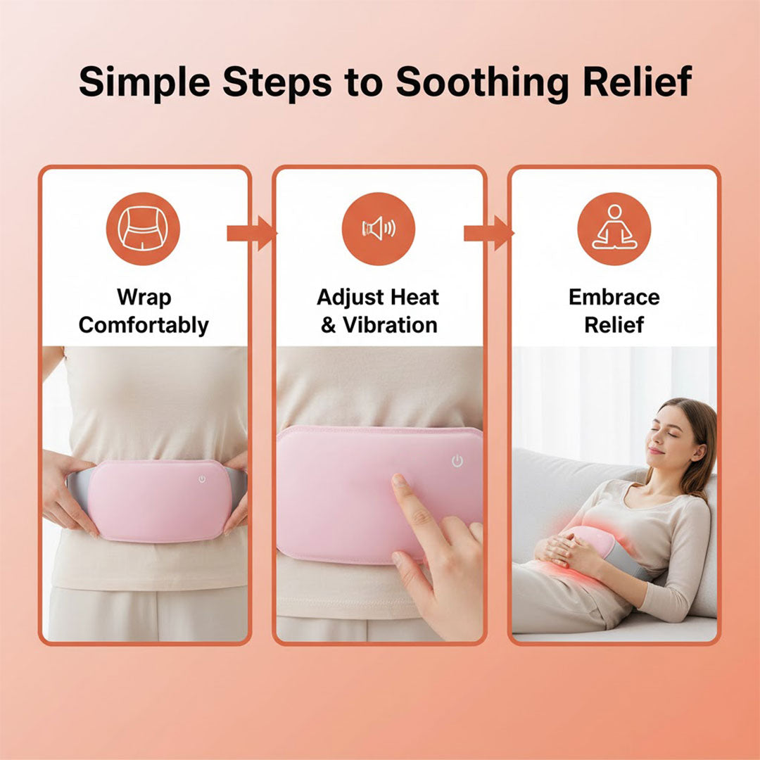 Menstruationsschmerz Linderungspad Heiztherapie Waschbar