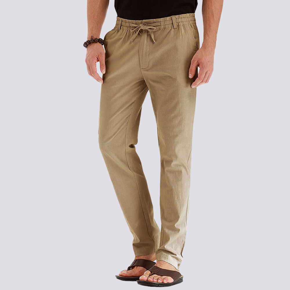 Herren Freizeithose Elastischer Bund Bequem