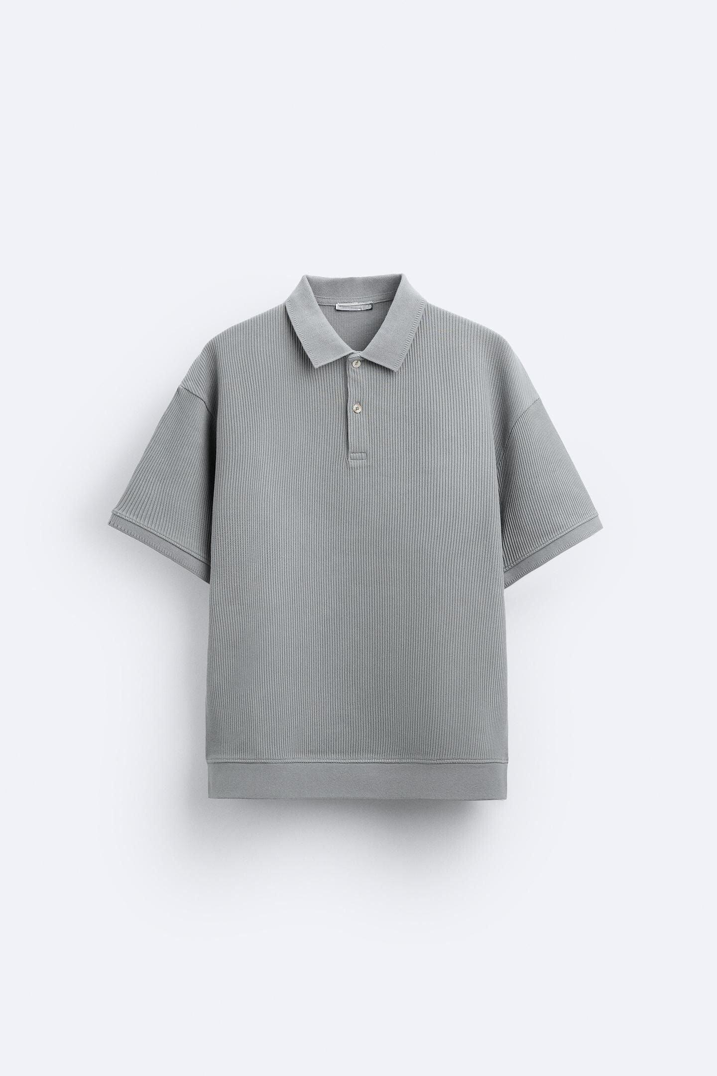 Herren Kurzarm-Polo Cremeweiß Baumwolle