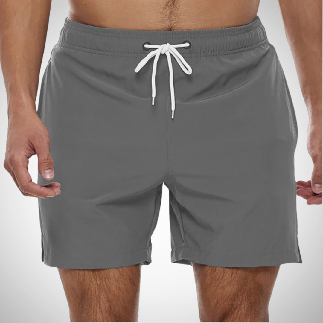 Herren Badehose Einfarbig Komfort