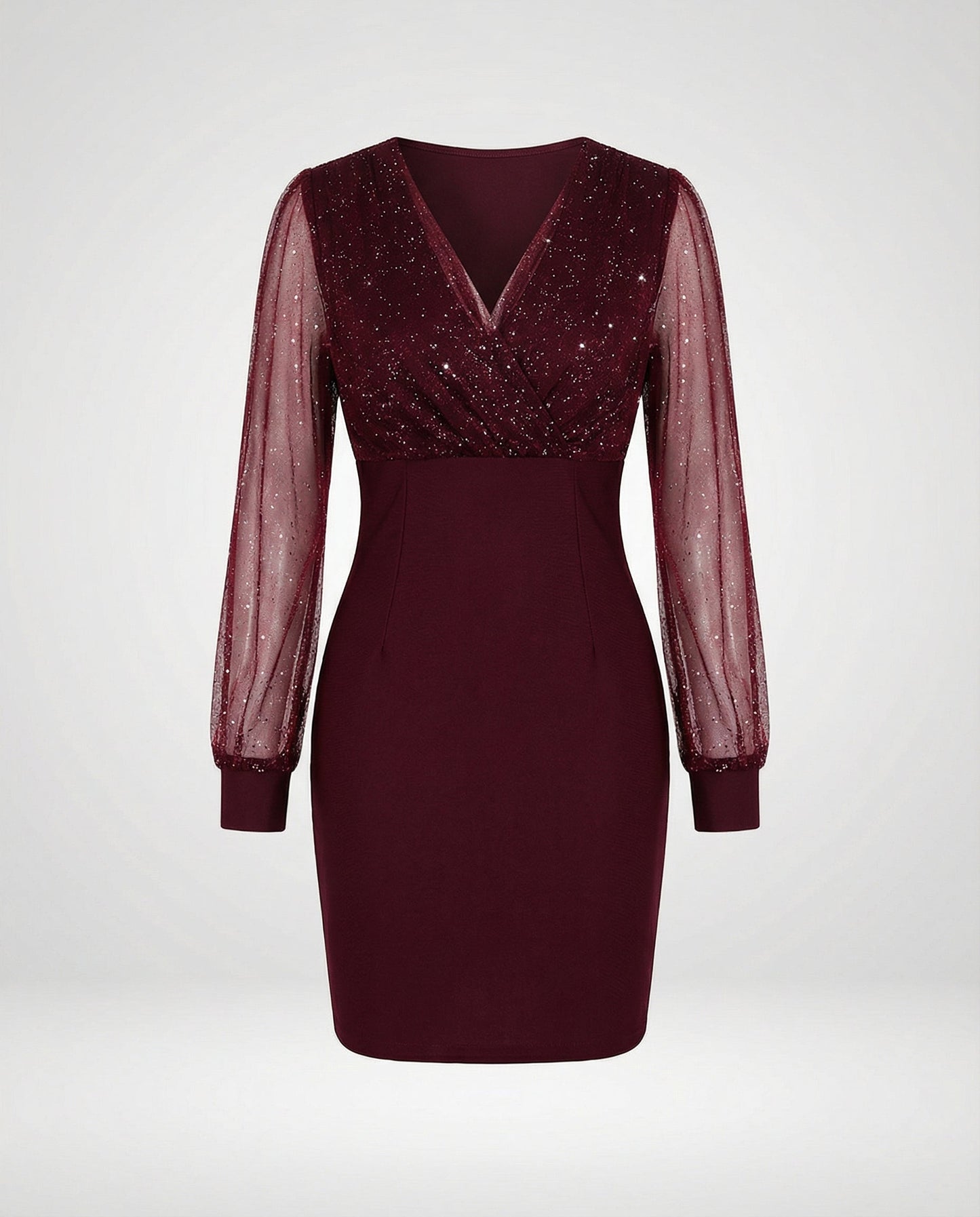 Elegantes Damen Partykleid Pailletten