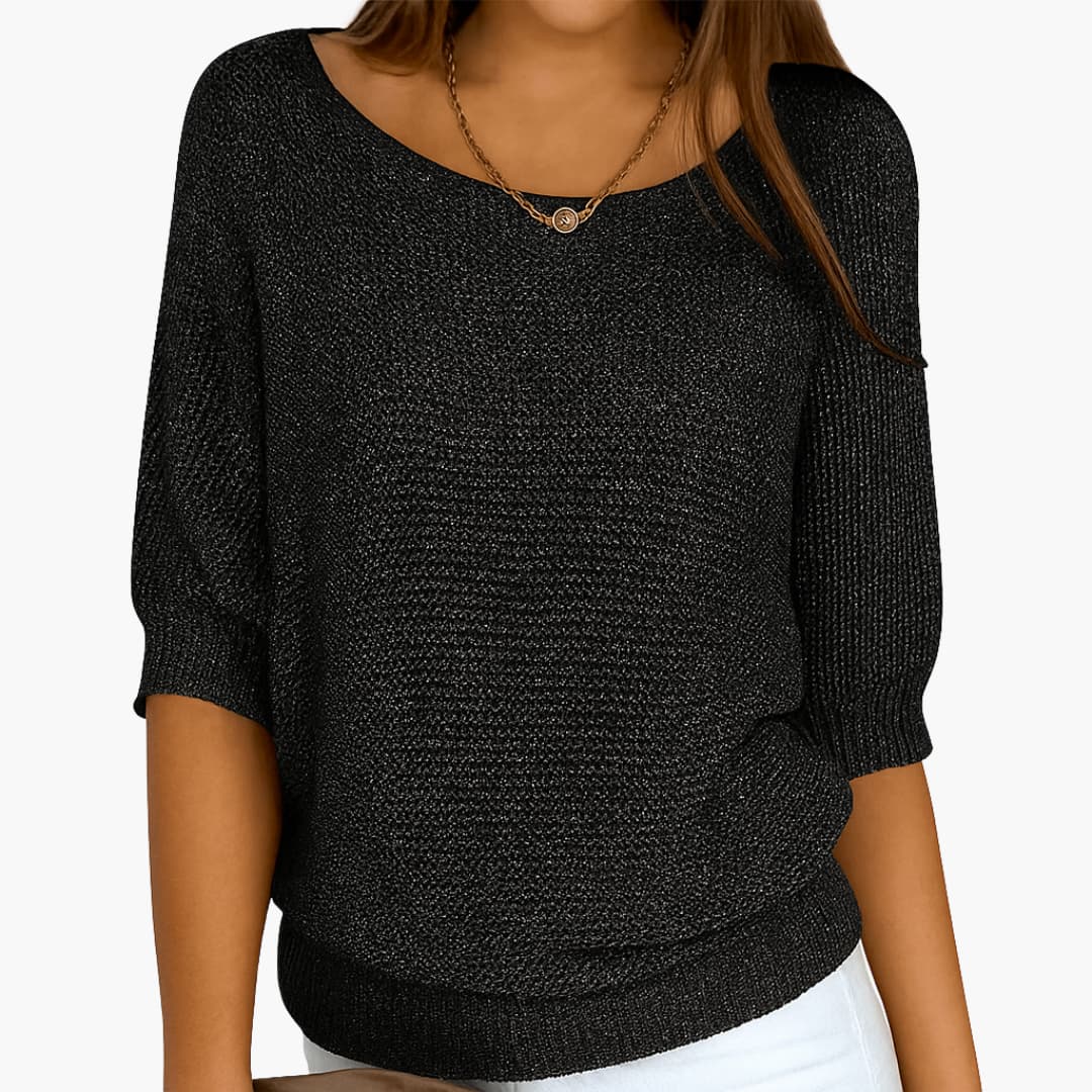 Damen Strickbluse Elegant