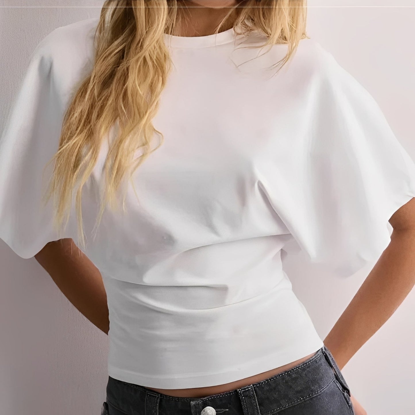 Mabel Damen Shirt Weite Ärmel - Norvielle
