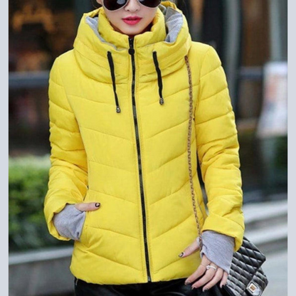 Daunen Steppjacke mit Kapuze Damen