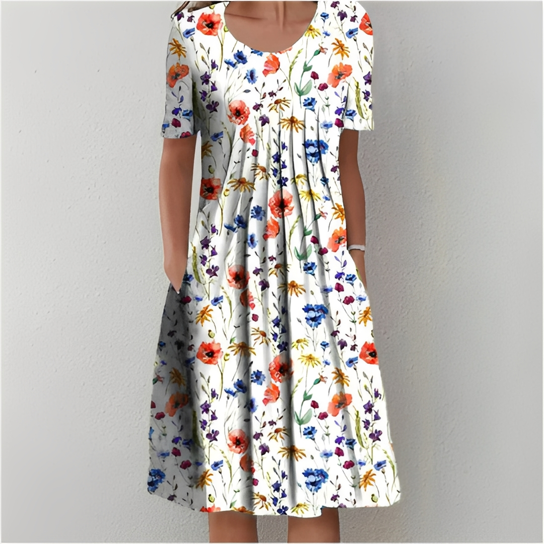 Nenette Damen Sommerkleid Elegant