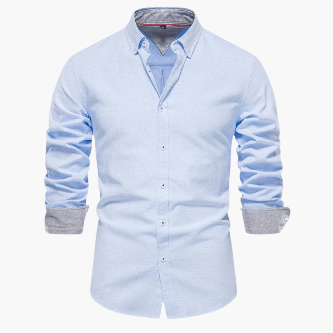 Herren Langarmhemd Bequem