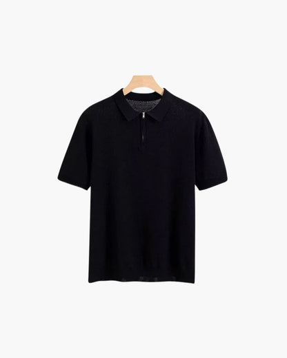 Brooks Herren Poloshirt Kurzarm Halbzipp