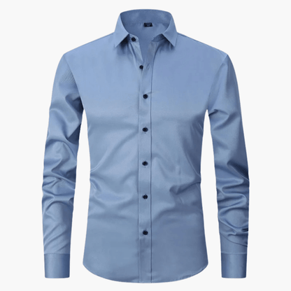Herren Slimfit Langarmhemd