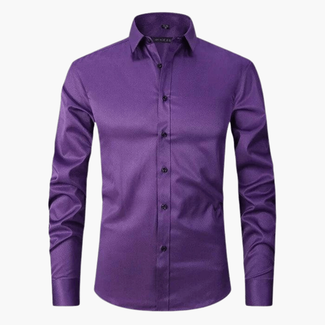 Herren Slim Fit Hemd Modern