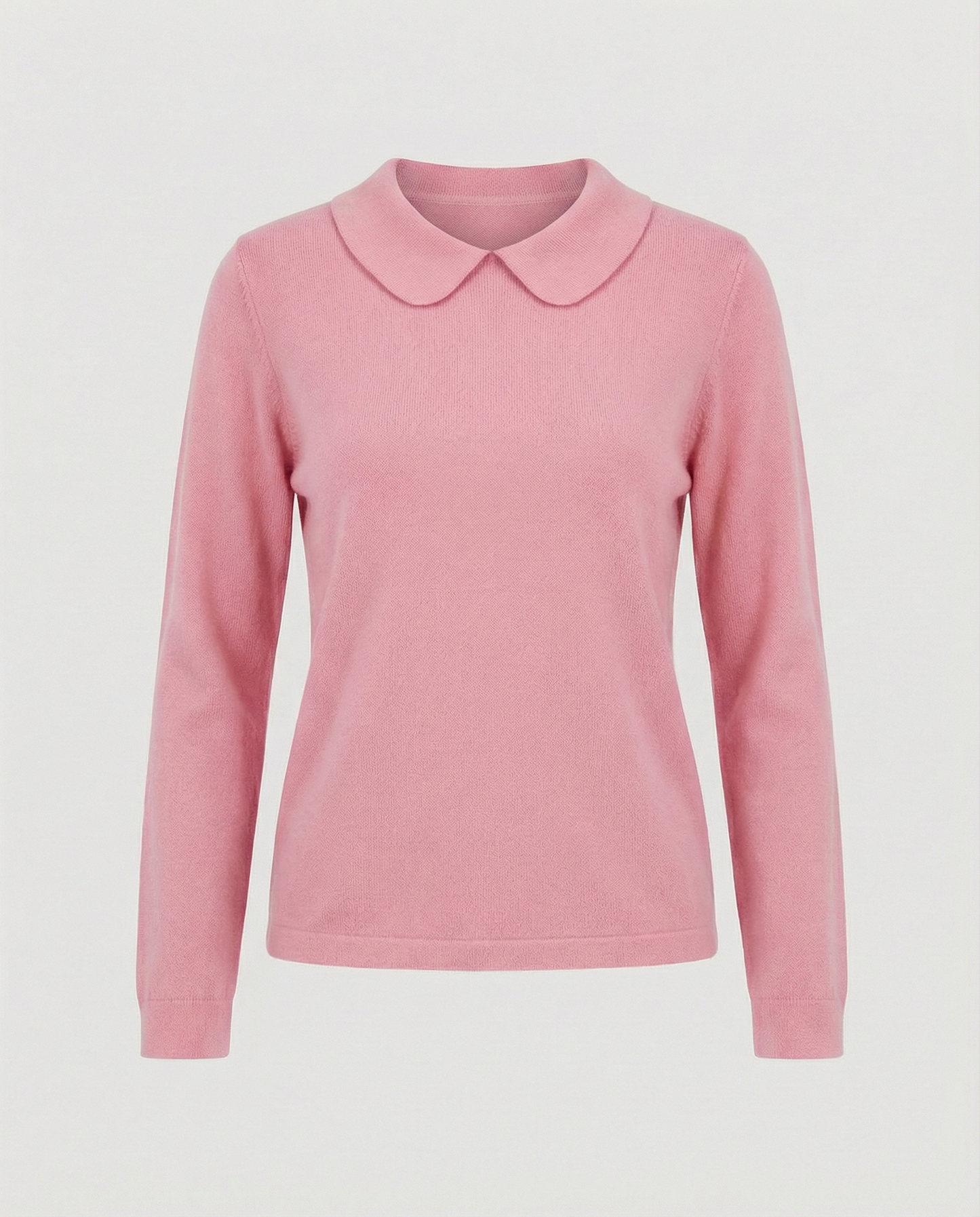 Damen Kragenstrick Pullover
