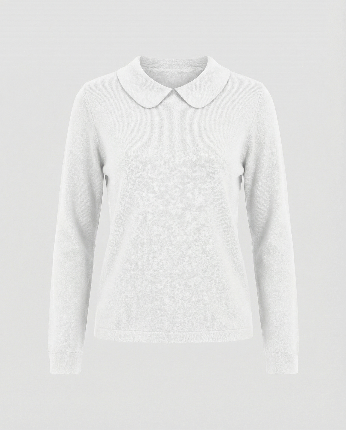 Damen Kragenstrick Pullover