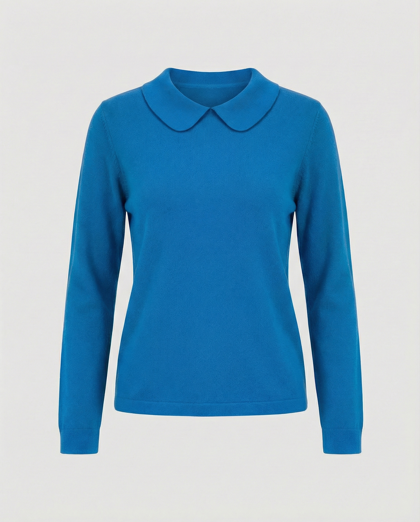 Damen Kragenstrick Pullover
