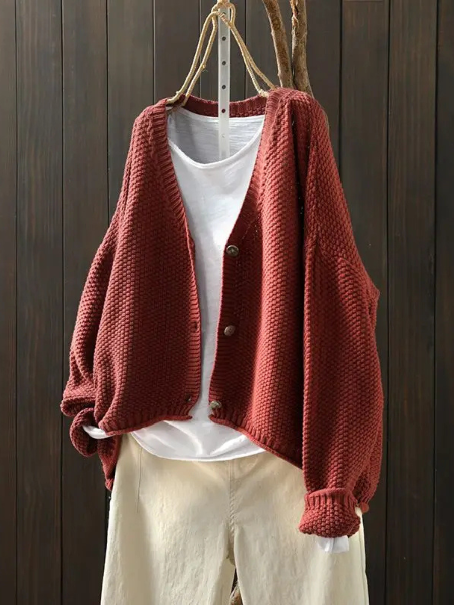 Damen Strickcardigan Coralie - Norvielle
