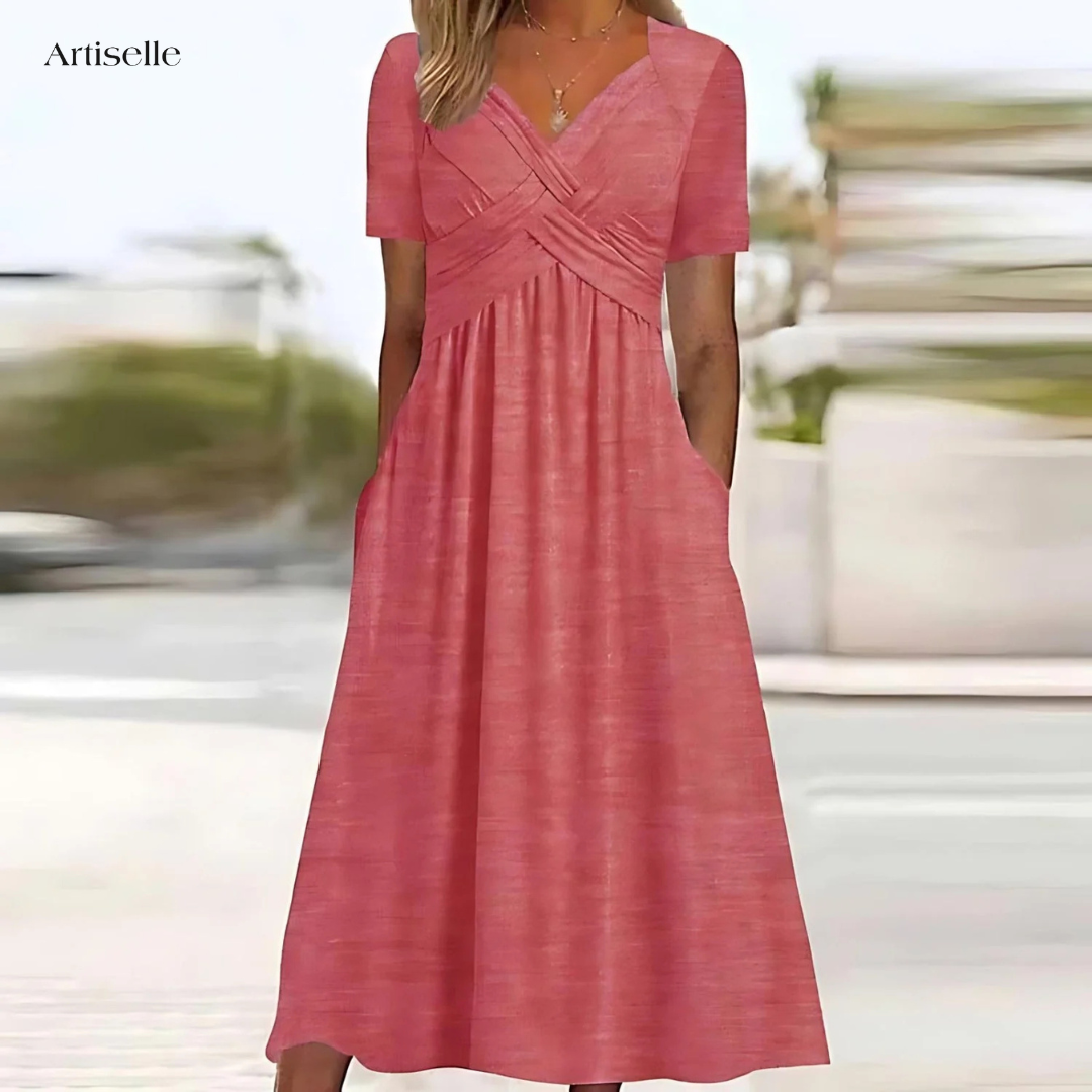 Elegantes Damenkleid mit Bauchbedeckung