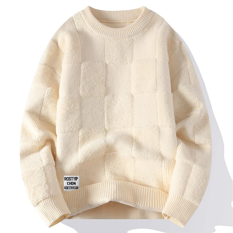 Norvielle Herren Strickpullover Trendig