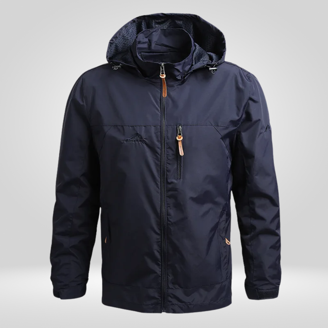 Herren Regenjacke Wasserdicht Funktioneller Aufbau