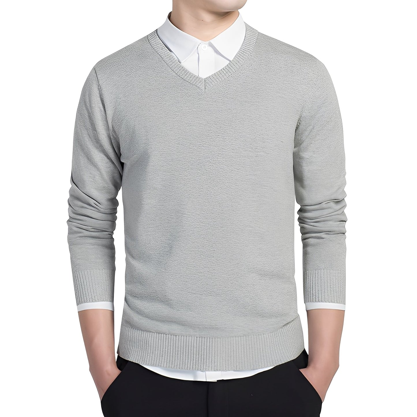 Herren V-Ausschnitt Pullover - Norvielle