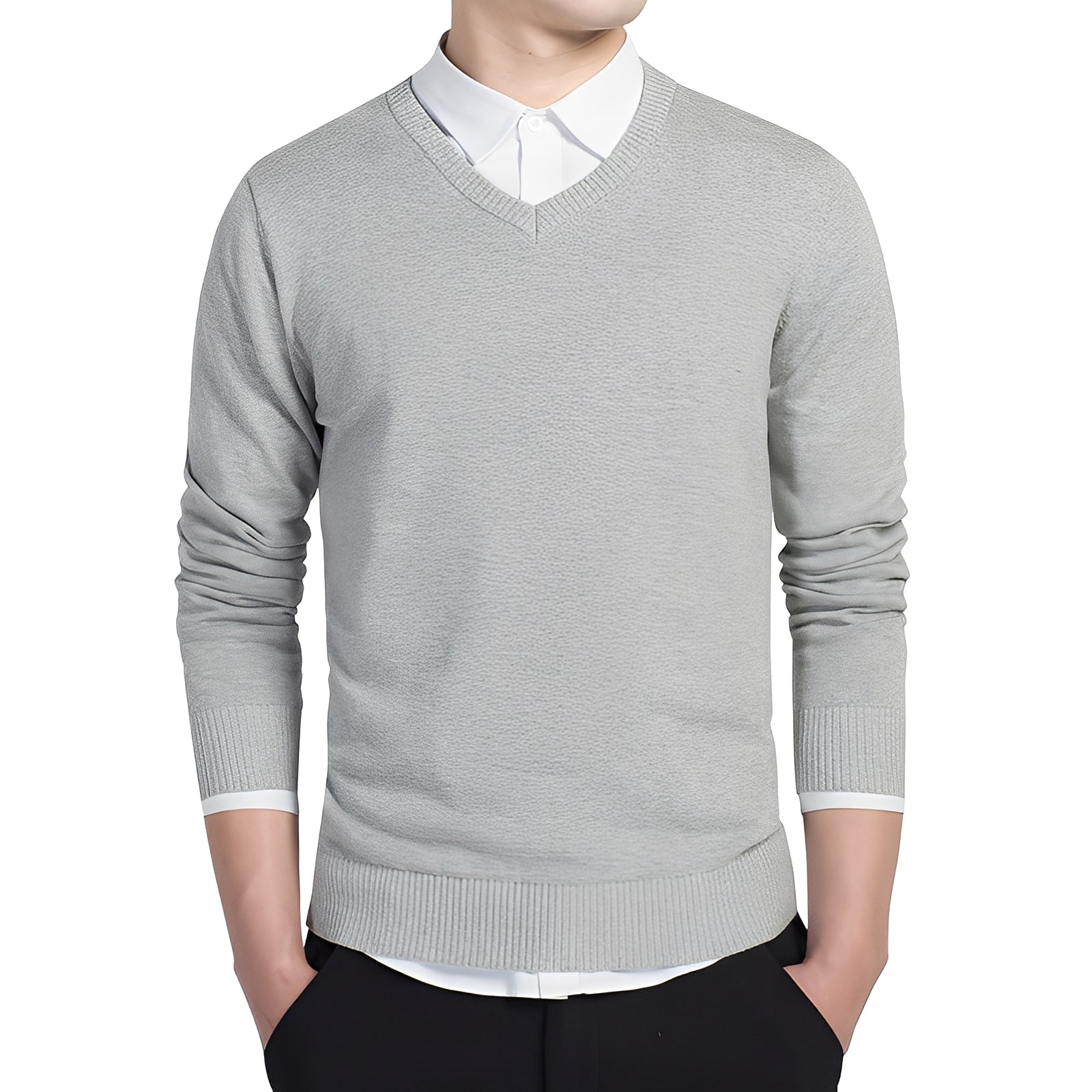 Herren V-Ausschnitt Pullover - Norvielle