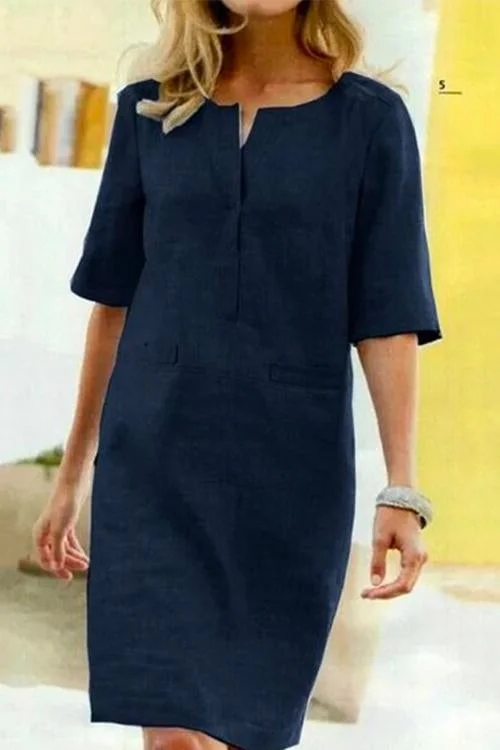 Alessandra Damenleichtes Komfortkleid