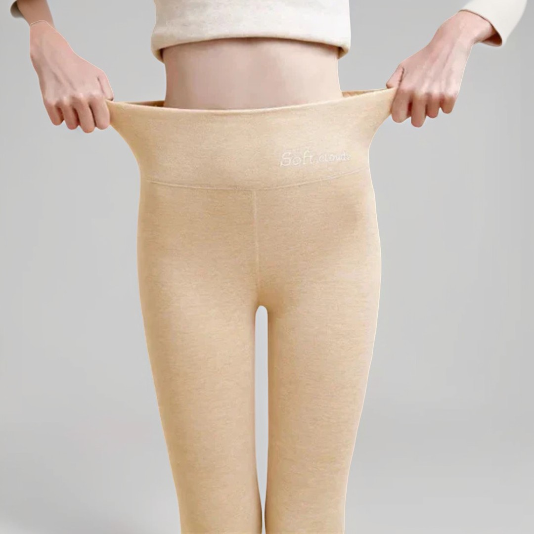Damen Schlankmachende Leggings Wärme Isolierend