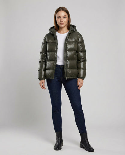 Damen Daunenjacke Leicht Warm