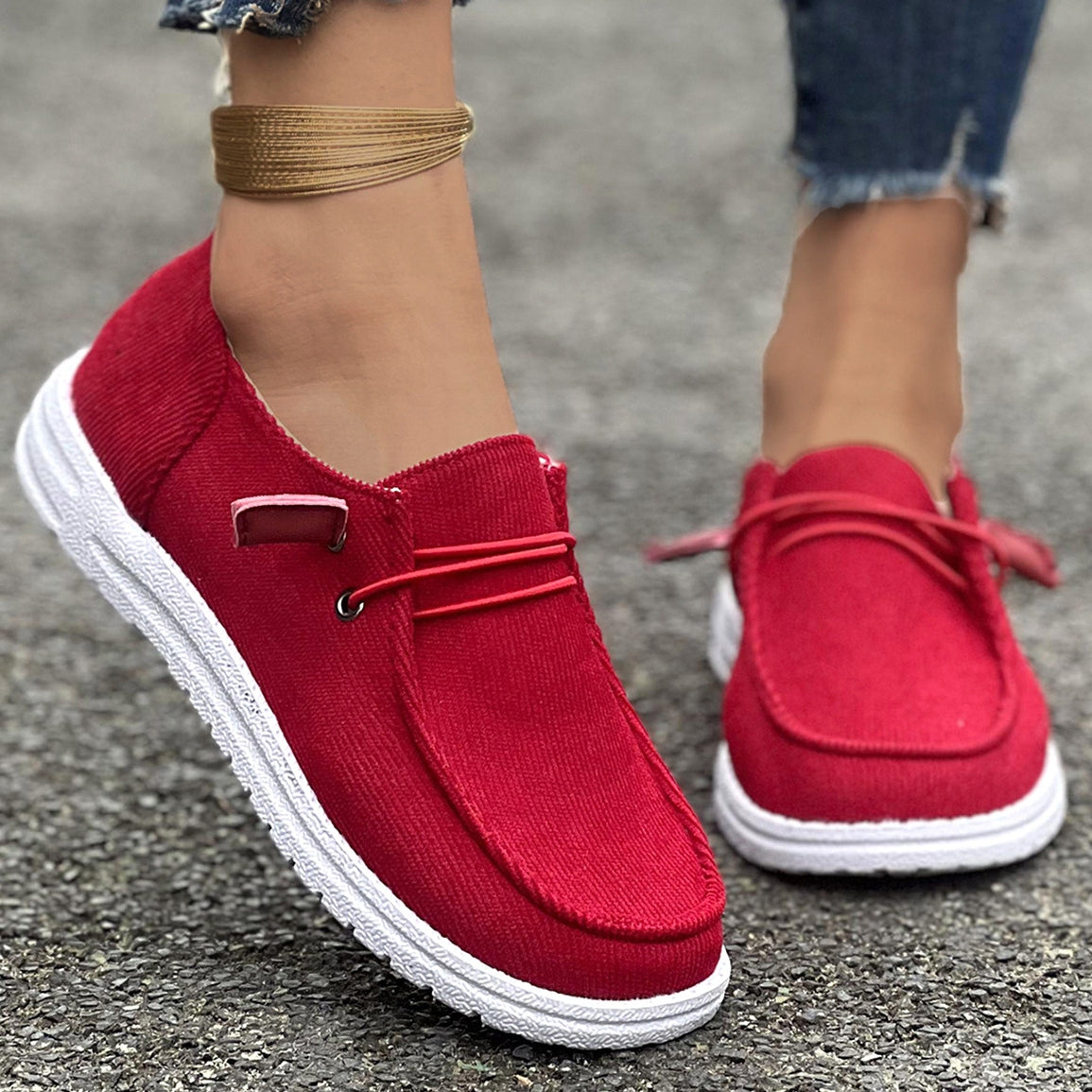Elegante Damen Slipper Flach