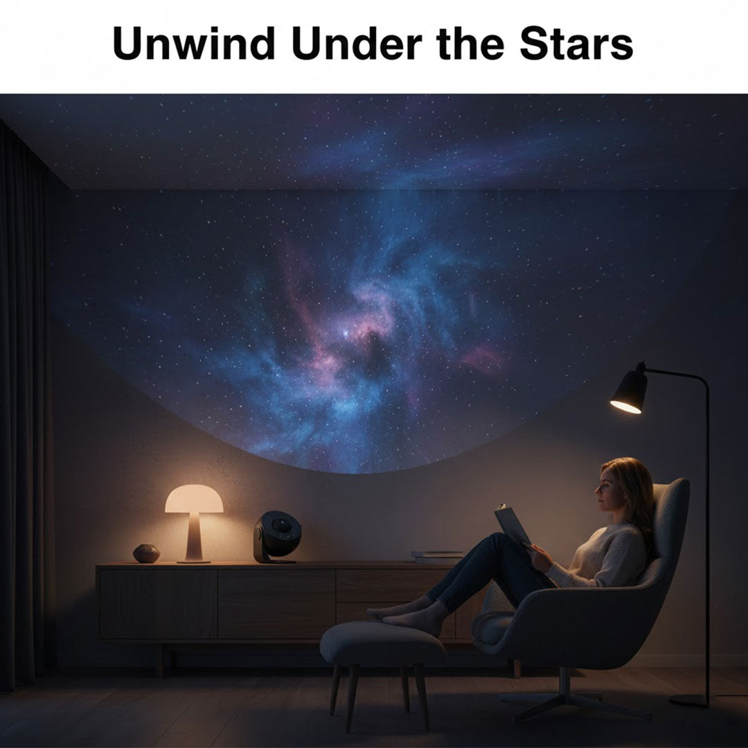 Kinderprojektor Sternenhimmel USB