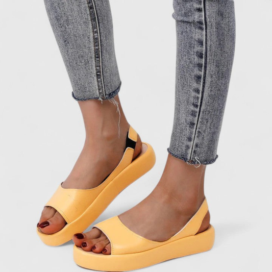 Elsa Damen Plattform Slingback Sandalen - Norvielle