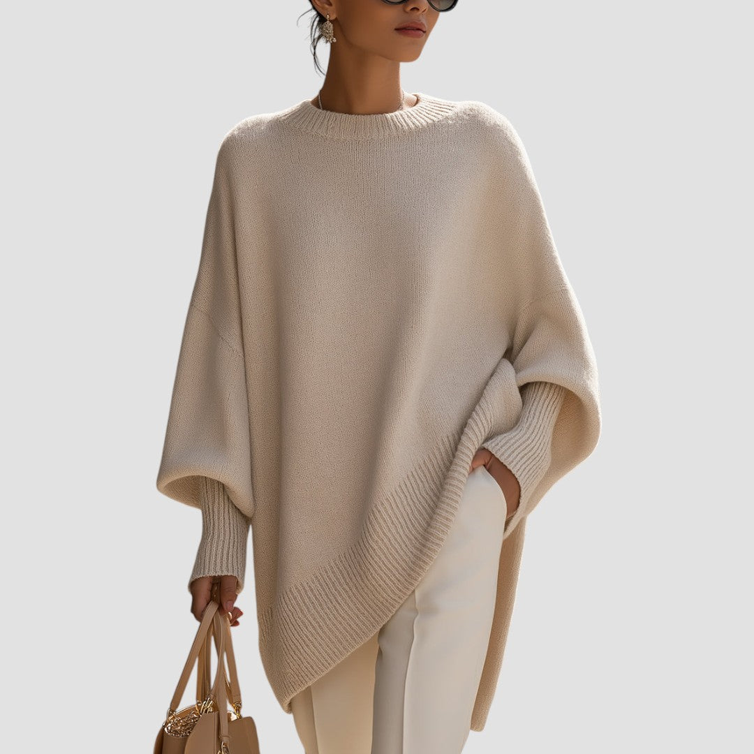 Damen Eleganter Oversized Pullover