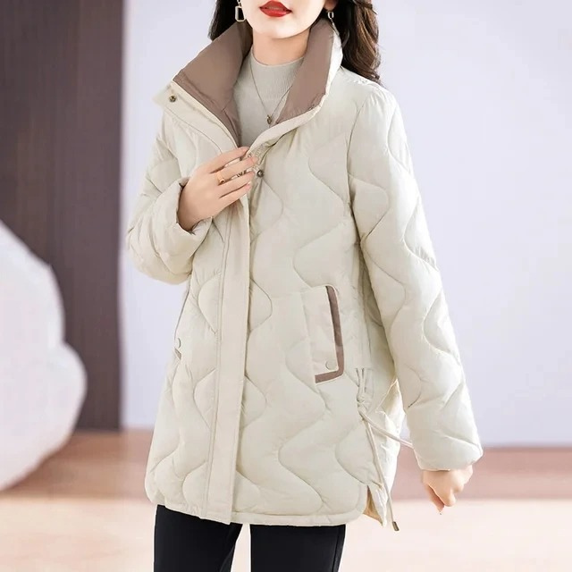 Damen Winterjacke Langärmlig Freizeitjacke