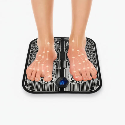 Elektrisches Fußmassagegerät mit Heizfunktion und Ladeoption - Norvielle