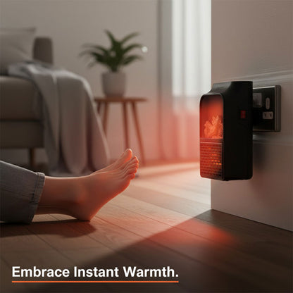 Elektrischer Heizlüfter Mit Einstellbarer Temperatur