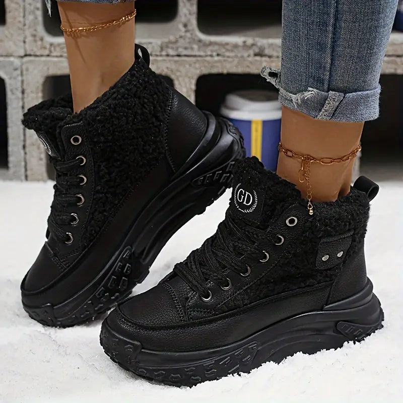 Damen Gefütterte Winterschuhe Norvielle Warm