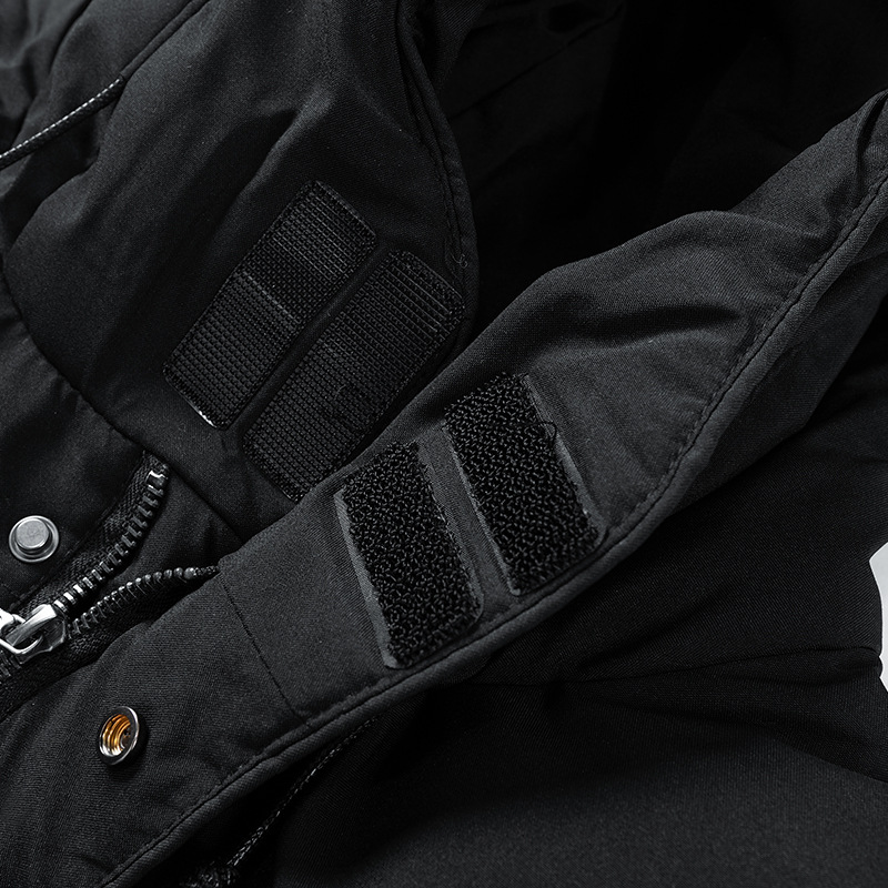 Herren Parka Wasserdicht Kapuze