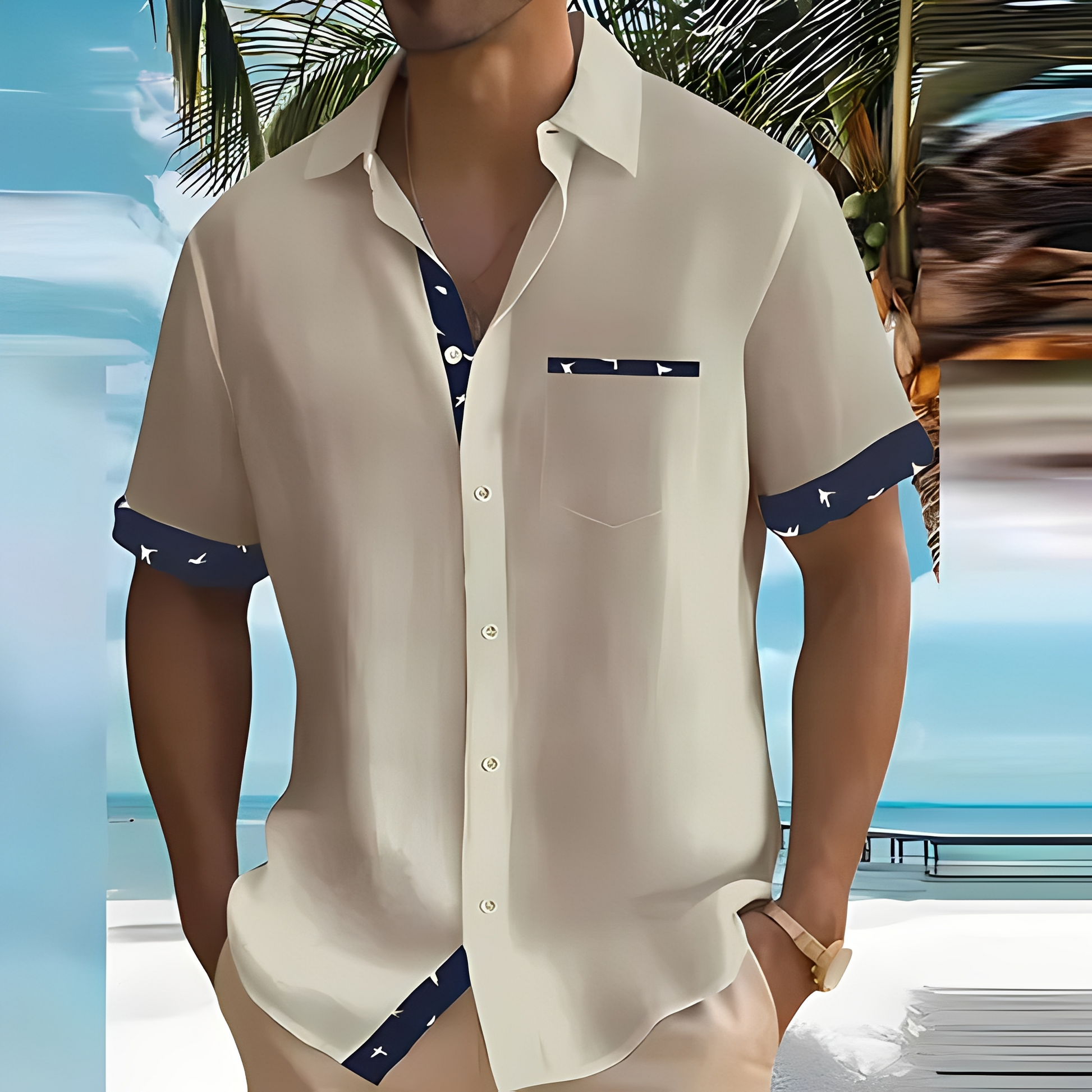 Damen Sommerbluse Leicht Elegantes Design - Norvielle