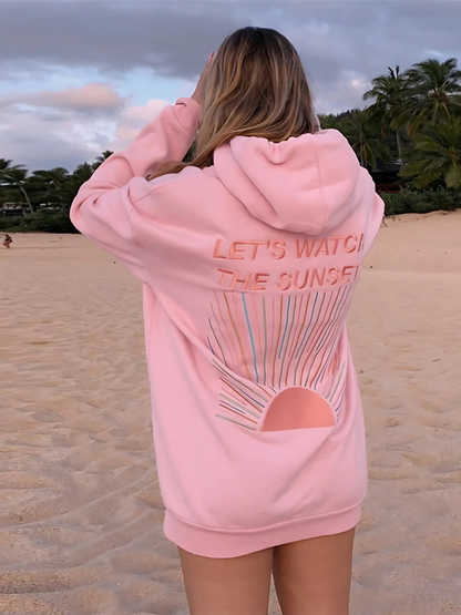 Yasmin Damen Hoodie Abendliche Glückseligkeit