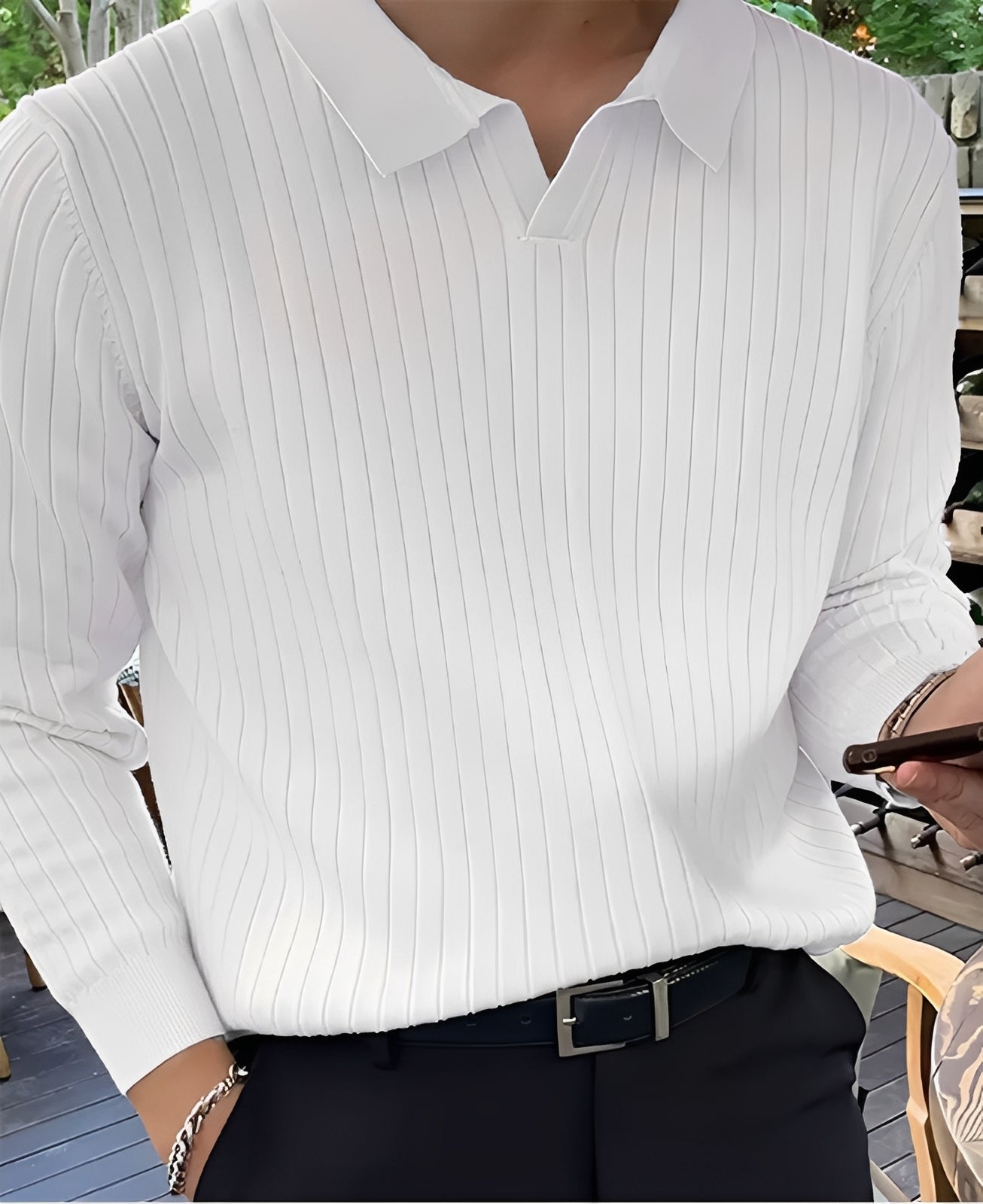 Hector Herren Slim-Fit Pullover Klassisch - Norvielle