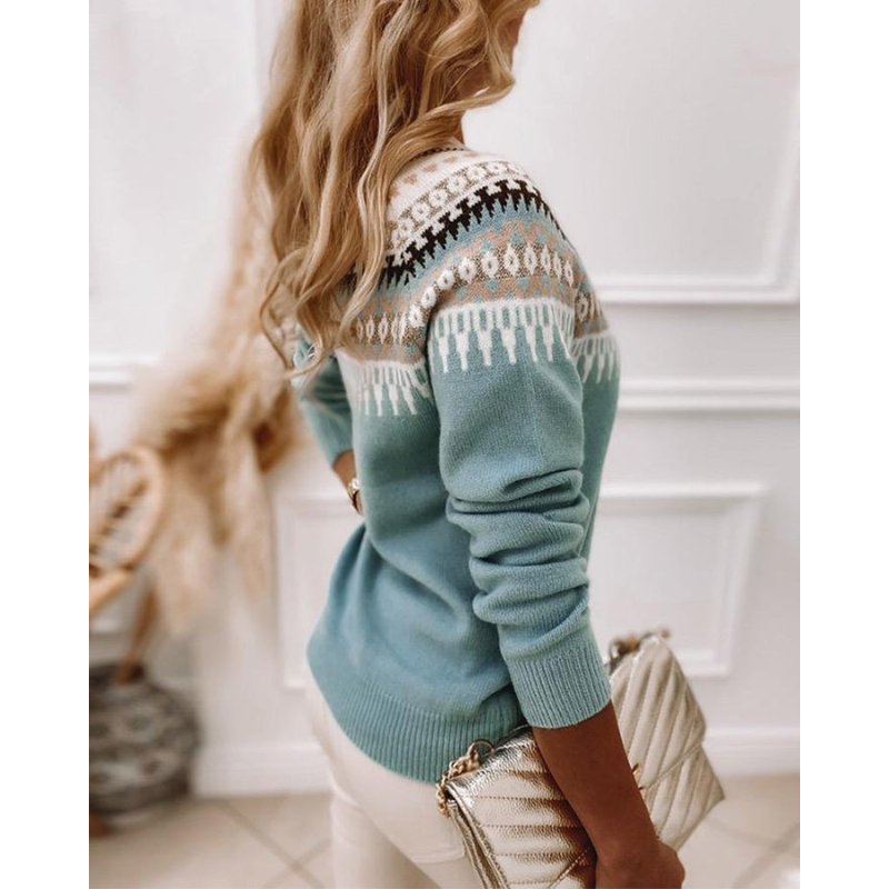 Norweger Strickpullover Winter